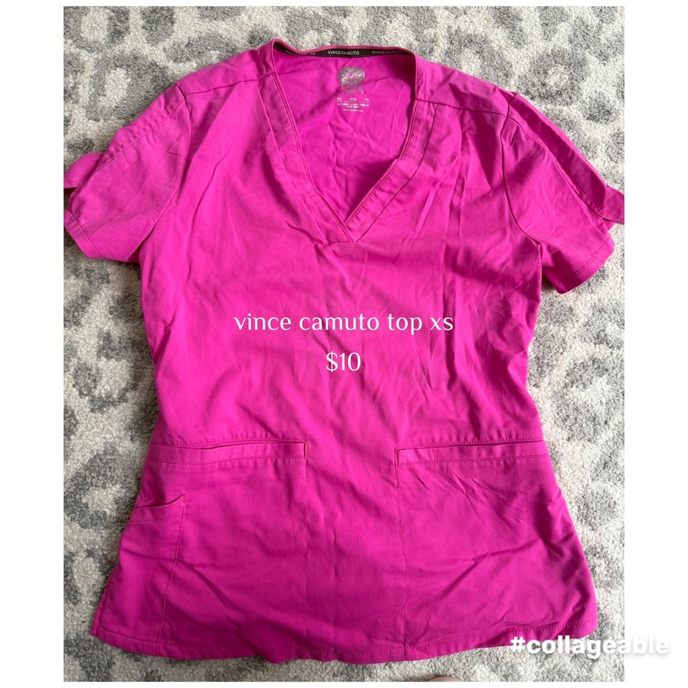 VINCE CAMUTO SCRUB TOP